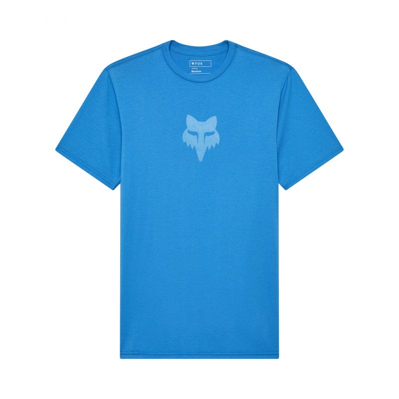 T-Shirt Fox Head Prem True Blue