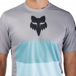 Koszulka Rowerowa Fox Ranger Grid Steel Grey