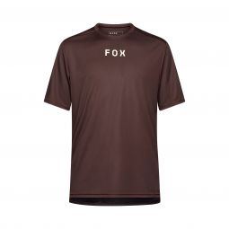 Koszulka Rowerowa Fox Ranger Wordmark Cocoa