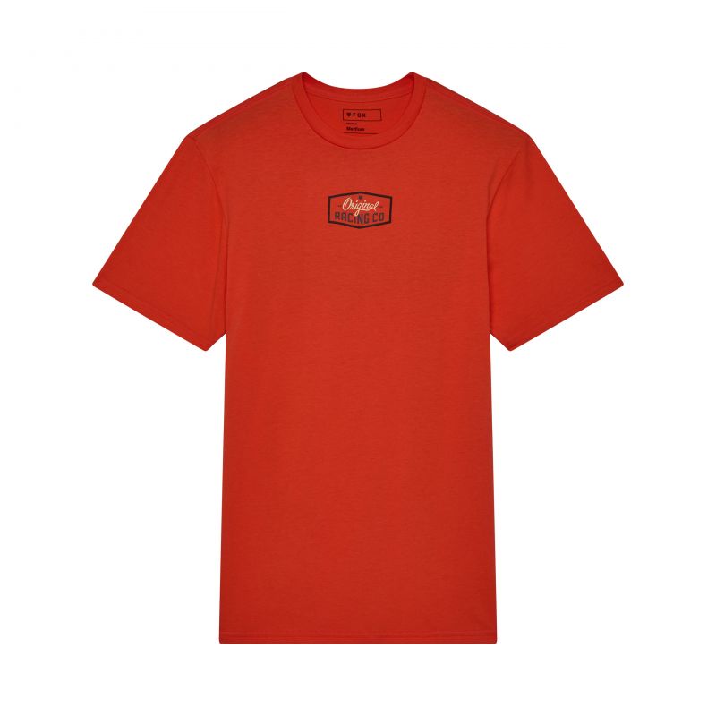 T-Shirt Fox Original Prem Blood Orange