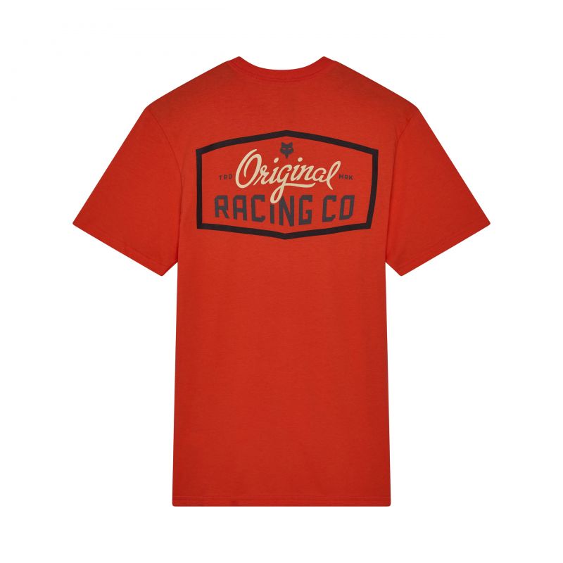 T-Shirt Fox Original Prem Blood Orange