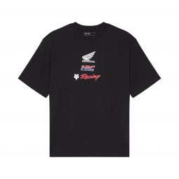 T-Shirt Fox Honda Oversized Black