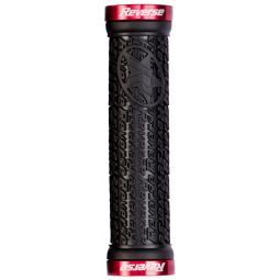 Chwyty Reverse Stamp Czarny/Czerwony