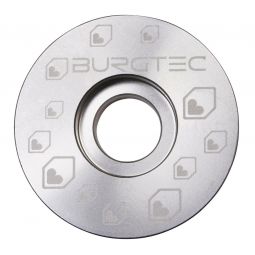 Burgtec Kapsel Top Cap Rhodium Silver