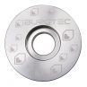 Burgtec Kapsel Top Cap Rhodium Silver