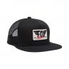 Czapka Z Daszkiem Fox Winged Trucker Black
