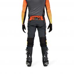Spodnie Fox Flexair Grid Black/Orange