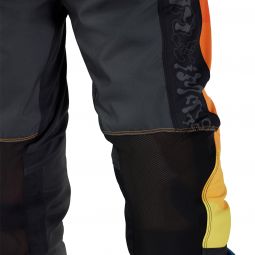 Spodnie Fox Flexair Grid Black/Orange
