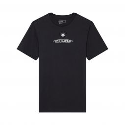 T-Shirt Fox Planet Moto Prem Black