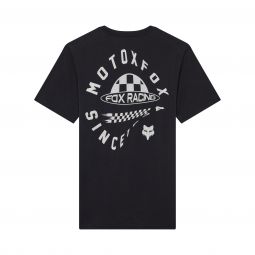 T-Shirt Fox Planet Moto Prem Black