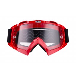 Gogle iMX Racing Mud Red z Szybą Clear (1 szyba w zestawie)