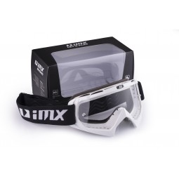 Gogle iMX Racing Mud White z Szybą Clear (1 szyba w zestawie)