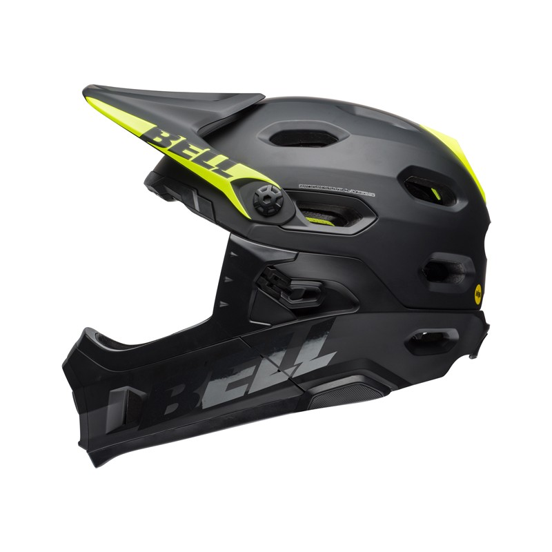 Kask full face BELL SUPER DH MIPS SPHERICAL matte gloss black (NEW)