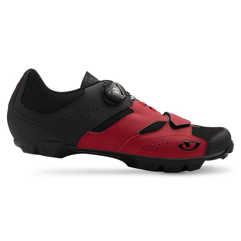 Buty męskie GIRO CYLINDER dark red black