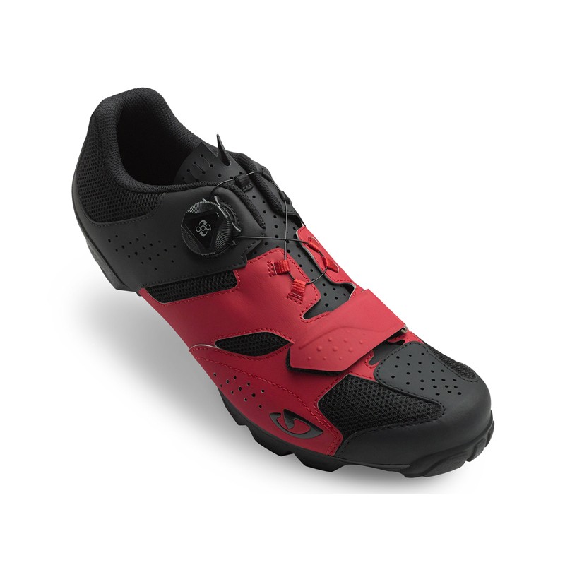 Buty męskie GIRO CYLINDER dark red black