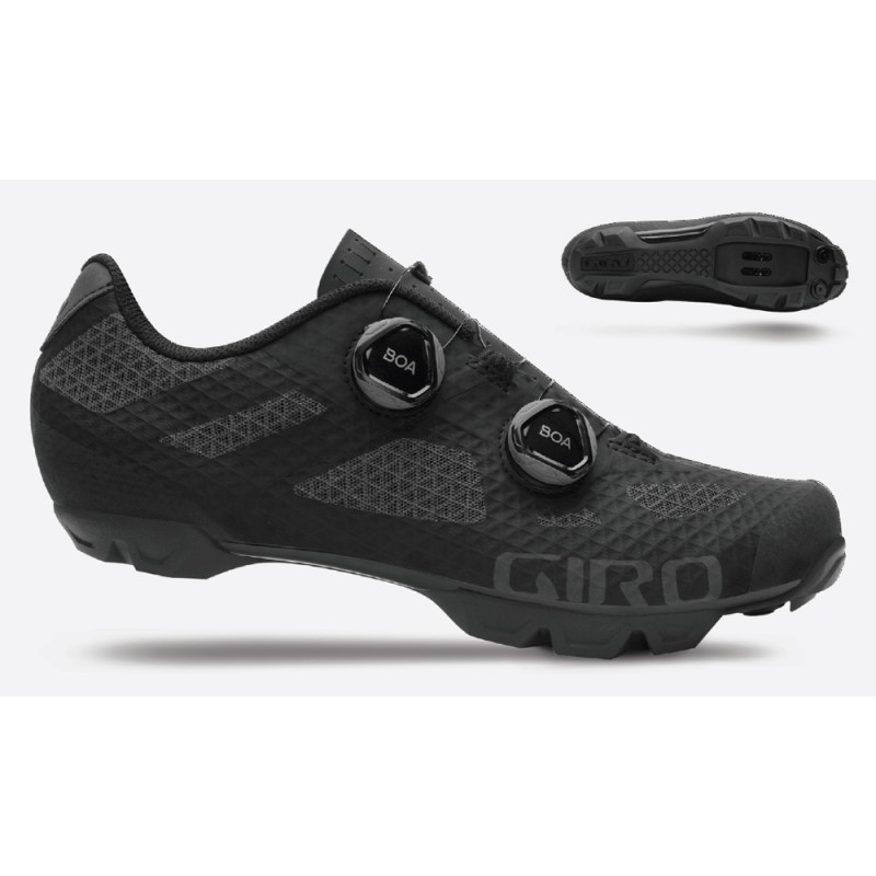 Buty męskie GIRO SECTOR black dark shadow (NEW)