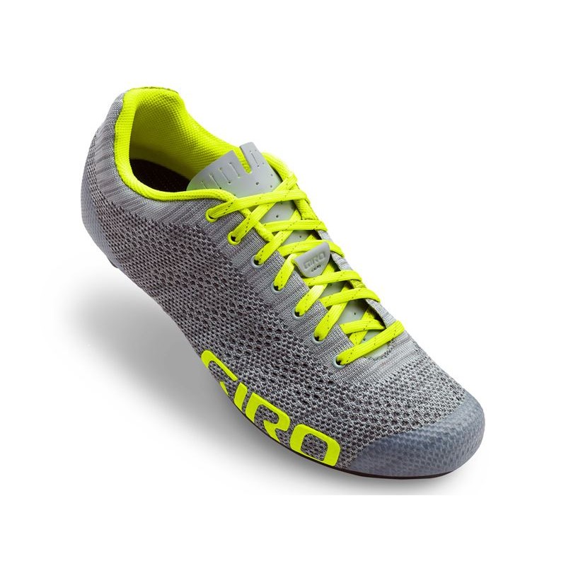 Buty męskie GIRO EMPIRE E70 KNIT grey heather highlight yellow