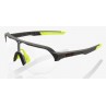 Okulary 100% S2 Soft Tact Cool Grey - Photochromic Lens (Szkła Fotochromatyczne, przepuszczalność światła 16-77%) (NEW)