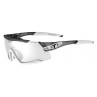 Okulary TIFOSI AETHON FOTOTEC crystal smoke/white (1szkło Light Night FOTOCHROM 75,9%-27,7% transmisja światła) (NEW)