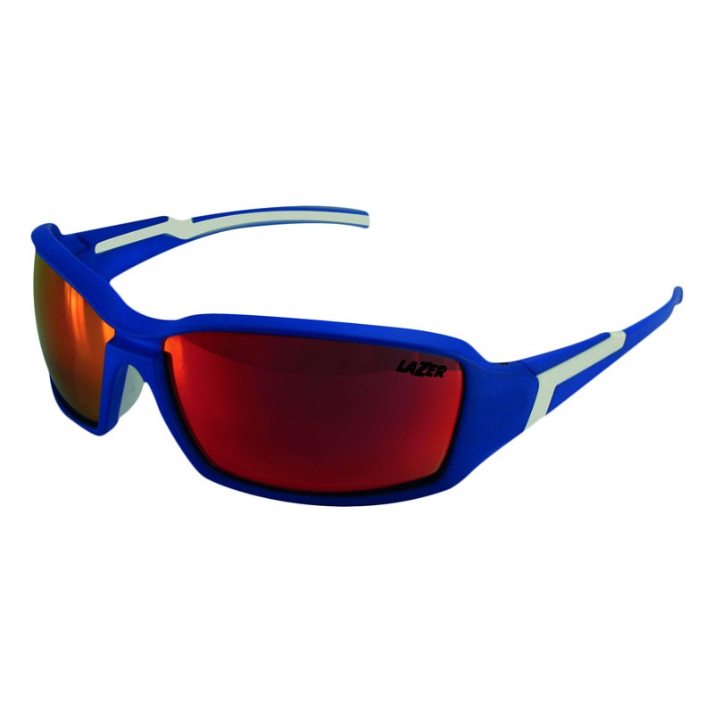 Okulary LAZER XENON Matte Blue (Smoke-Black Red REVO)