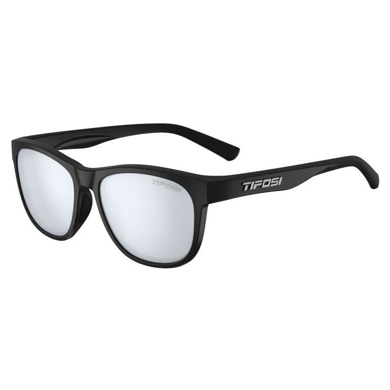 Okulary TIFOSI SWANK satin black (1 szkło Smoke Bright Blue 11,2% transmisja światła) (NEW)