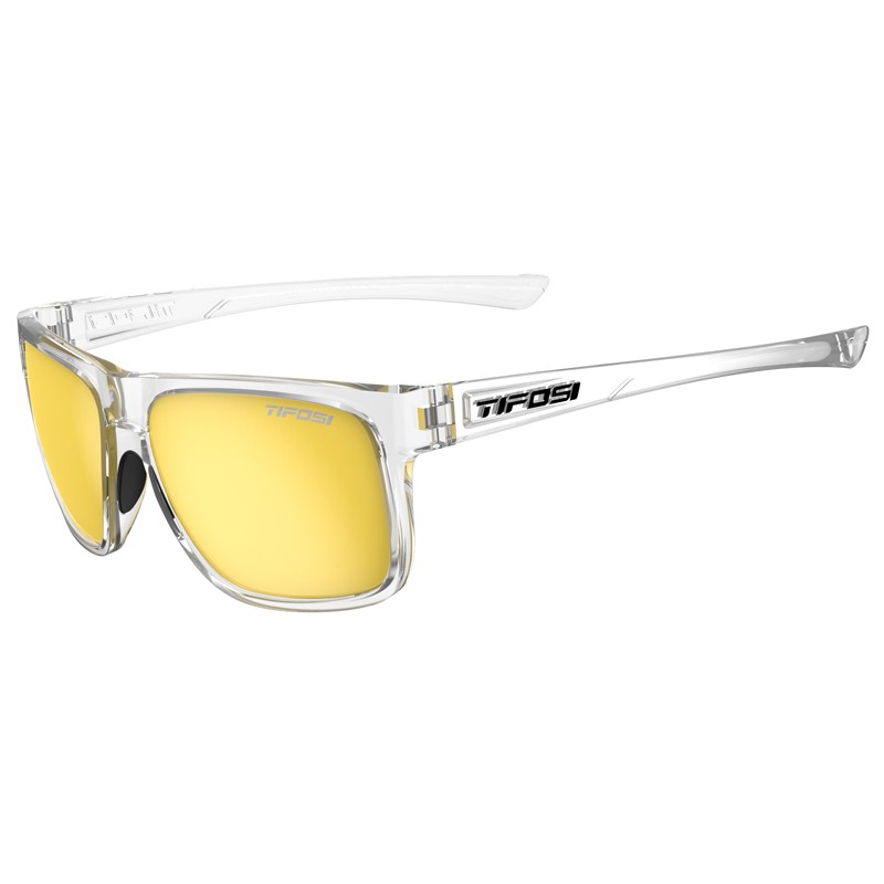 Okulary TIFOSI SWICK crystal clear (1 szkło Smoke Yellow 11,2% transmisja światła) (NEW)