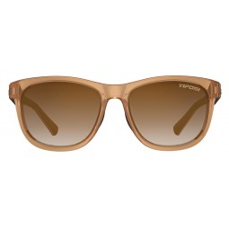 Okulary TIFOSI SWANK crystal brown/onyx (1 szkło Brown Gradient 14,2% transmisja światła) (NEW)