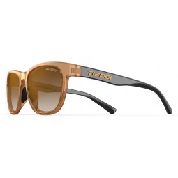 Okulary TIFOSI SWANK crystal brown/onyx (1 szkło Brown Gradient 14,2% transmisja światła) (NEW)