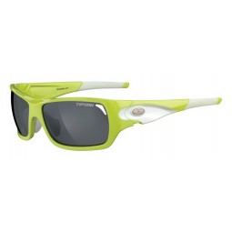 Okulary TIFOSI DURO neon green (3szkła Smoke 15,4% transmisja światła, AC Red, Clear) (DWZ)