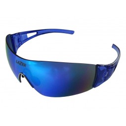 Okulary LAZER MAGNETO Crystal Blue (Smoke-Blue REVO, Yellow-Blue Mirror, Clear)