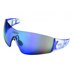 Okulary LAZER MAGNETO Crystal Blue (Smoke-Blue REVO, Yellow-Blue Mirror, Clear)
