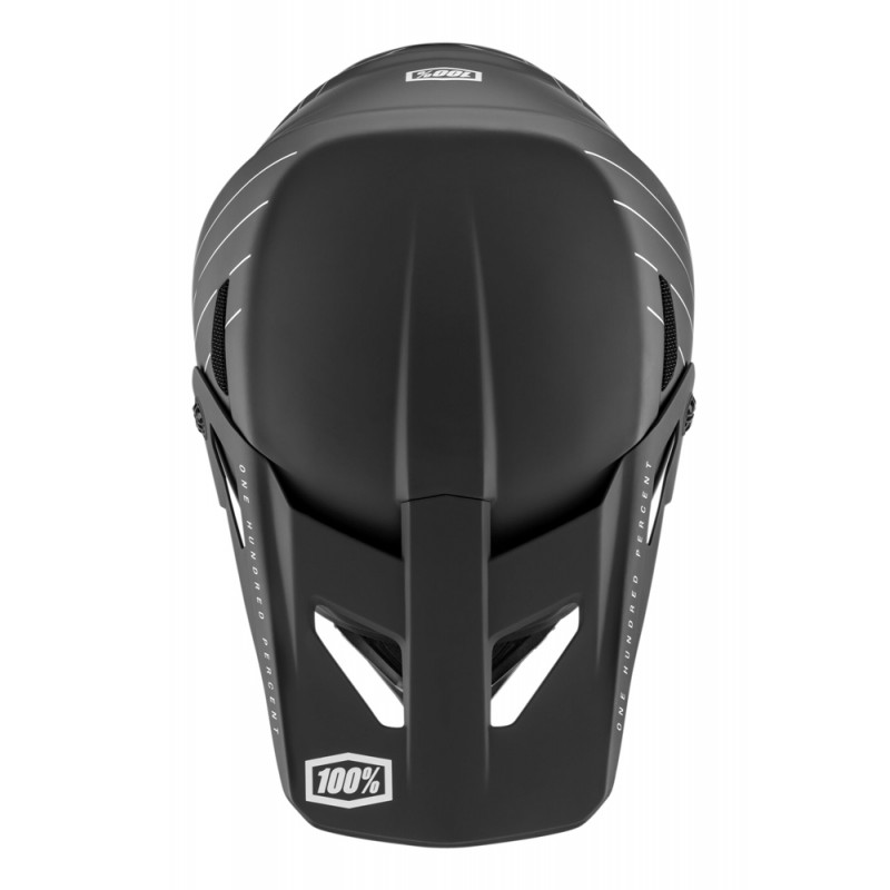 Kask full face 100% STATUS DH/BMX Helmet Essential Black