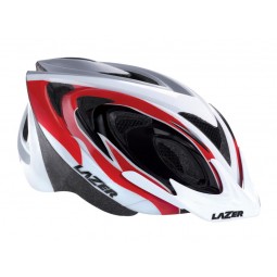 Kask mtb LAZER 2X3M M red white black 50-56 cm