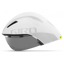Kask czasowy GIRO AEROHEAD MIPS matte white silver