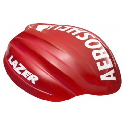 Nakładka na kask LAZER AEROSHELL Z1 biało-czerwona