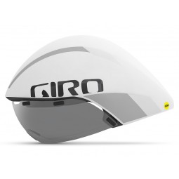 Kask czasowy GIRO AEROHEAD ULTIMATE MIPS matte white silver roz. M (55-59 cm)