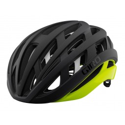 Kask szosowy GIRO HELIOS SPHERICAL MIPS matte black fade highlight yellow