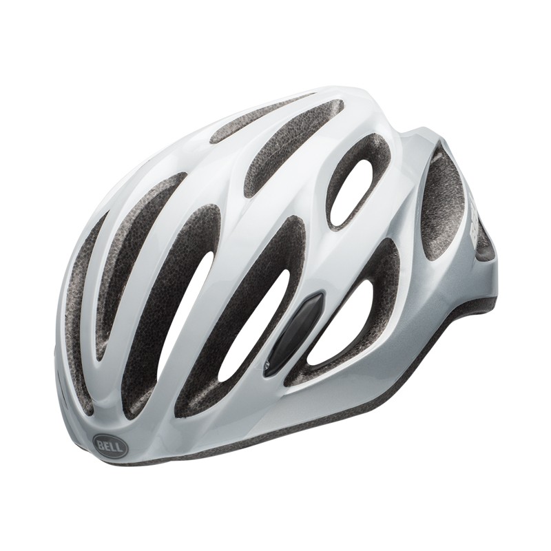 Kask szosowy BELL DRAFT gloss white silver repose roz. Uniwersalny (54–61 cm)