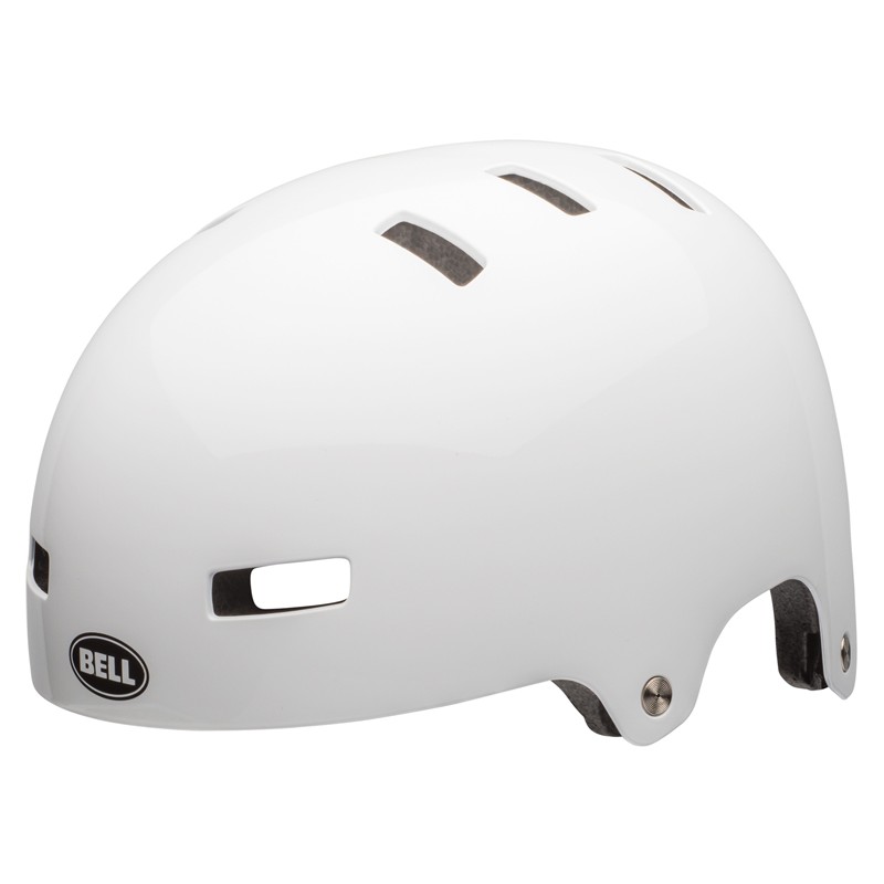 Kask juniorski BELL SPAN gloss white