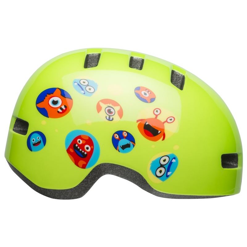 Kask dziecięcy BELL LIL RIPPER monsters gloss green (NEW)