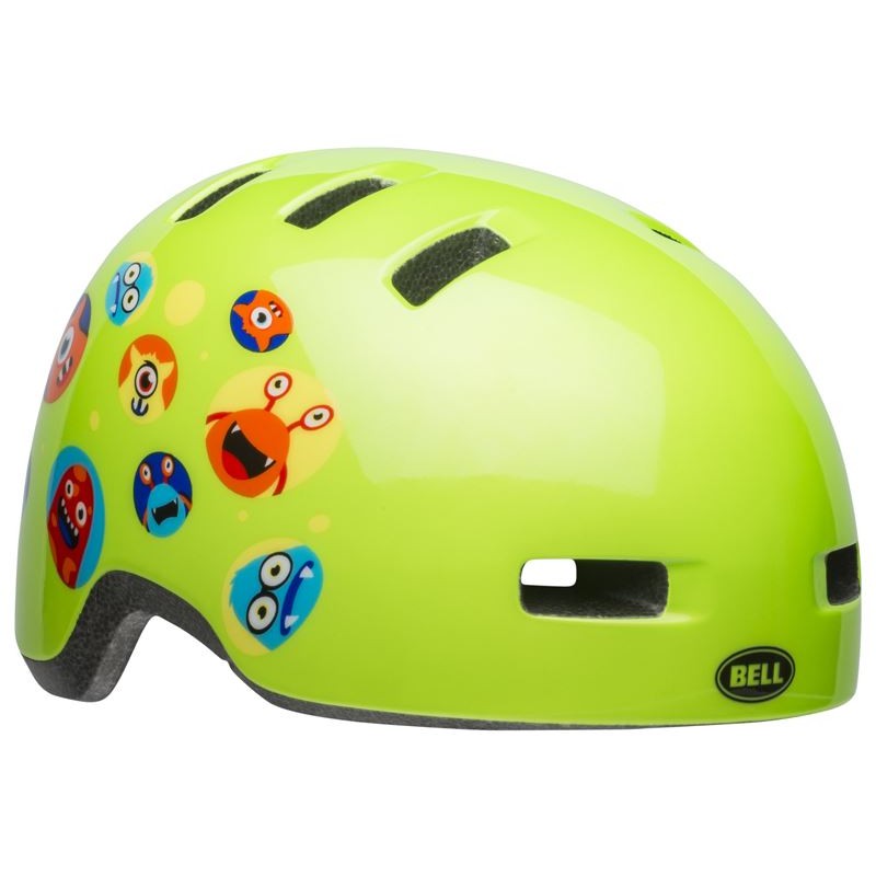 Kask dziecięcy BELL LIL RIPPER monsters gloss green (NEW)