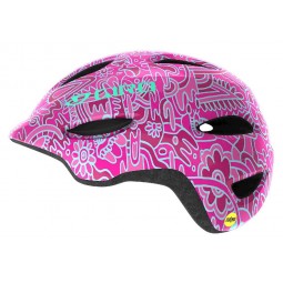 Kask dziecięcy GIRO SCAMP pink flower land