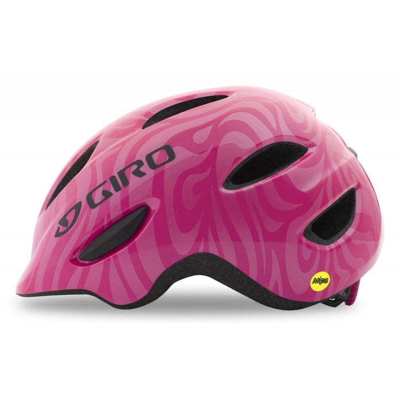 Kask dziecięcy GIRO SCAMP bright pink pearl roz. XS (45-49 cm) (NEW)