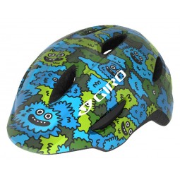 Kask dziecięcy GIRO SCAMP blue green creature camo roz. XS (45-49 cm)