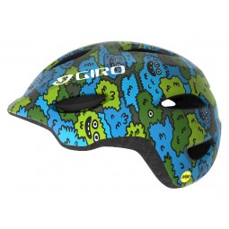 Kask dziecięcy GIRO SCAMP blue green creature camo roz. S (49-53 cm)