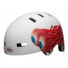 Kask bmx BELL LOCAL matte white eyes